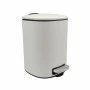 ΚΑΛΑΘΙ ΜΠΑΝΙΟΥ 5lt INOX ΤΕΤΡΑΓΩΝΟ ΚΡΕΜ ΜΑΤ SOFT CLOSE ANKOR