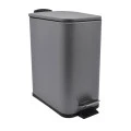 ΚΑΛΑΘΙ ΜΠΑΝΙΟΥ ΟΡΘΟΓΩΝΙΟ 5l INOX ΓΚΡΙ SOFT CLOSE ANKOR