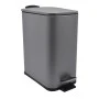 ΚΑΛΑΘΙ ΜΠΑΝΙΟΥ ΟΡΘΟΓΩΝΙΟ 5l INOX ΓΚΡΙ SOFT CLOSE ANKOR