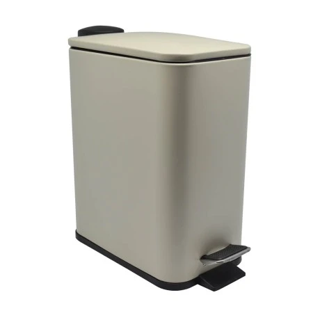 ΚΑΛΑΘΙ ΜΠΑΝΙΟΥ ΟΡΘΟΓΩΝΙΟ 5l INOX ΜΠΕΖ SOFT CLOSE ANKOR