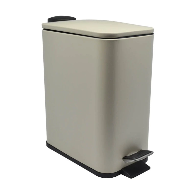 ΚΑΛΑΘΙ ΜΠΑΝΙΟΥ ΟΡΘΟΓΩΝΙΟ 5l INOX ΜΠΕΖ SOFT CLOSE ANKOR