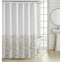 ΚΟΥΡΤΙΝΑ ΜΠΑΝΙΟΥ ΠΟΛΥΕΣΤΕΡΙΚΗ 180x180εκ 90gsm ΜΕ 12 ΚΡΙΚΟΥΣ ΛΟΥΛΟΥΔΑΤΟ ΣΧΕΔΙΟ ΣΕ ΓΗΙΝΟΥΣ ΤΟΝΟΥΣ ANKOR