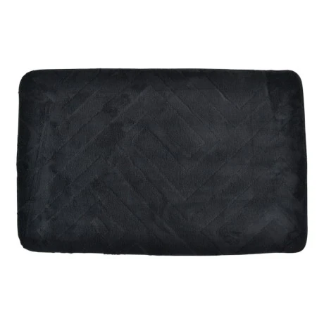 ΠΑΤΑΚΙ ΜΠΑΝΙΟΥ MEMORY FOAM ΜΑΥΡΟ ΧΡΩΜΑ ΜΕ PVC 50x80εκ.ANKOR