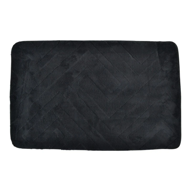 ΠΑΤΑΚΙ ΜΠΑΝΙΟΥ MEMORY FOAM ΜΑΥΡΟ ΧΡΩΜΑ ΜΕ PVC 50x80εκ.ANKOR
