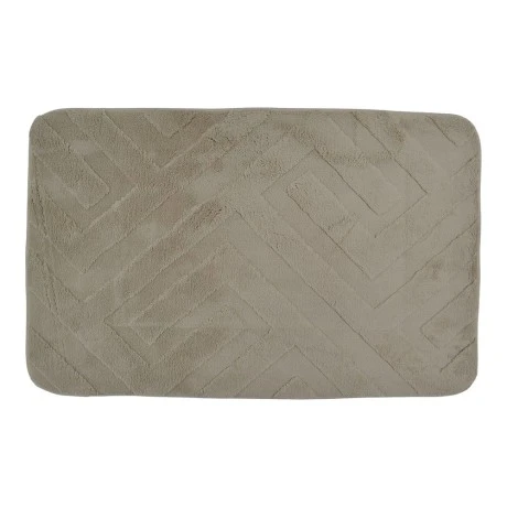 ΠΑΤΑΚΙ ΜΠΑΝΙΟΥ MEMORY FOAM ΜΠΕΖ ΧΡΩΜΑ ΜΕ PVC 50x80εκ.ANKOR