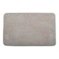 ΠΑΤΑΚΙ ΜΠΑΝΙΟΥ MEMORY FOAM ΣΕ ΜΠΕΖ ΧΡΩΜΑ ΜΕ PVC ΠΛΑΤΗ 50x80εκ.ANKOR