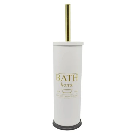 ΠΙΓΚΑΛ ΒΟΥΡΤΣΑΚΙ INOX ΛΕΥΚΟ ΜΕ ΧΡΥΣΟ BATH 9,5x40 εκ. ANKOR