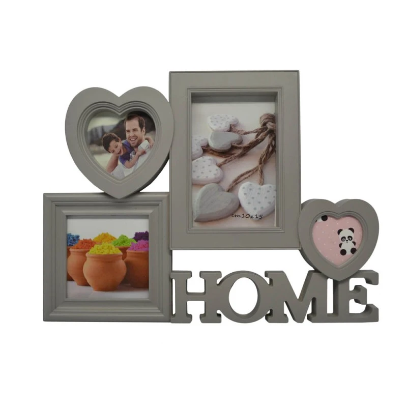 ΠΟΛΥΚΟΡΝΙΖΑ ΠΛΑΣΤΙΚΗ 4 ΘΕΣΕΩΝ HOME ΓΚΡΙ 35,5x2,5x26,5εκ.ANKOR