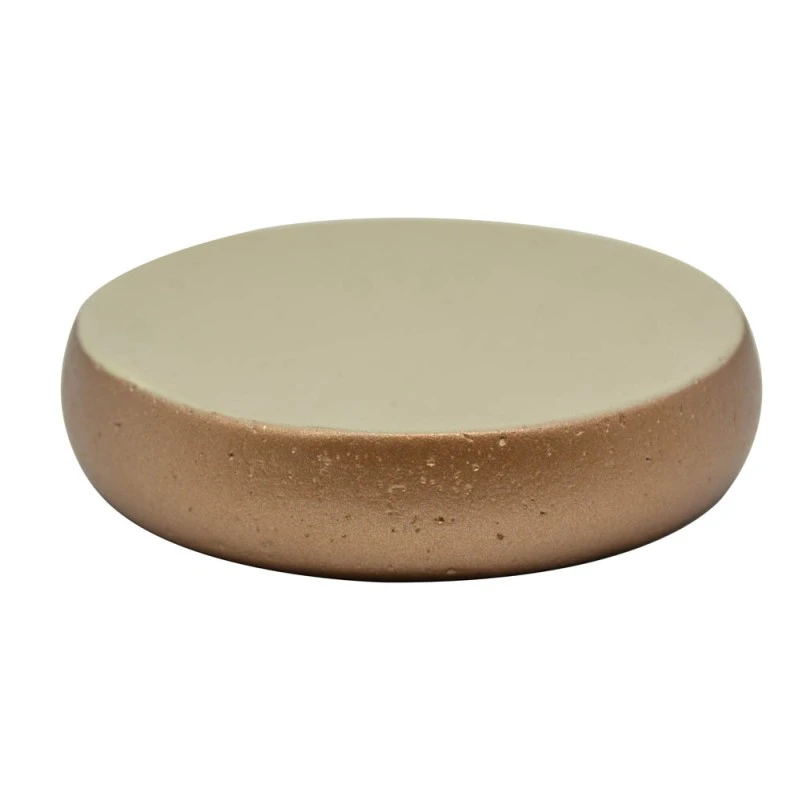 ΣΑΠΟΥΝΟΘΗΚΗ ΤΣΙΜΕΝΤΟ ΜΠΕΖ-ROSE GOLD 11,2x2,2εκ.ANKOR