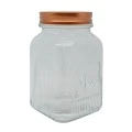 ΒΑΖΟ ΓΥΑΛΙΝΟ ΜΕ ROSE GOLD ΜΕΤΑΛΛΙΚΟ ΚΑΠΑΚΙ 1000ml ANKOR