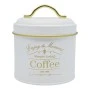 ΒΑΖΟ ΜΕΤΑΛΛΙΚΟ ΛΕΥΚΟ Coffee ΜΕ ΧΡΥΣΕΣ ΛΕΠΤΟΜΕΡΕΙΕΣ 11,2x11,2x13εκ.ANKOR