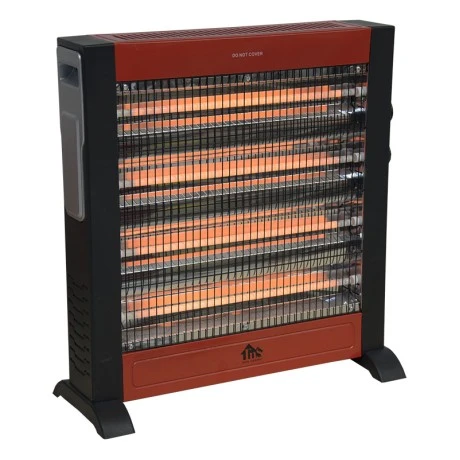 2400Watt quartz heater in burgundy color TNS LX-1602