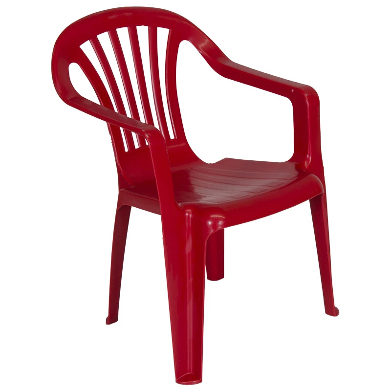 Baby Altea baby chair by polypropylene in red color 38x38x52cm.