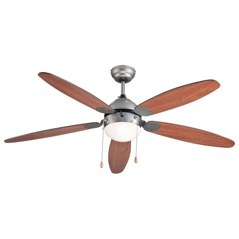 Ceiling fan 1 light - 5 wings 52 '' 60W - M52010XY1L