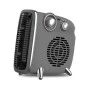 ΑΕΡΟΘΕΡΜΟ ΔΩΜΑΤΙΟΥ VINTAGE 1800W ΓΚΡΙ EUROLAMP 300-41202