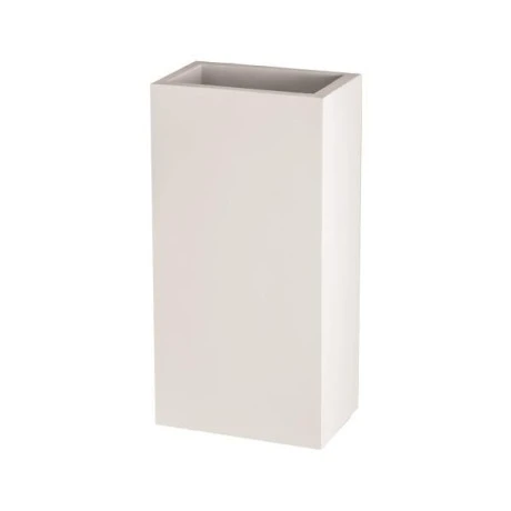 ΑΠΛΙΚΑ ΤΟΙΧΟΥ UP-DOWN ΓΥΨΙΝΗ 2xGU10 MAX 6W LED 120x100x240 EUROLAMP 147-53313