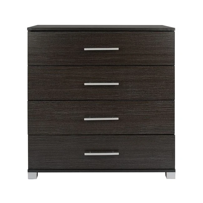 ΣΥΡΤΑΡΙΕΡΑ ΜΕΛΑΜΙΝΗΣ BRIANA HM2204.01 ME 4 ΣΥΡΤΑΡΙΑ ZEBRANO 75x40x83Υ εκ.