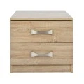 ΚΟΜΟΔΙΝΟ ΜΕ 2 ΣΥΡΤΑΡΙΑ ΚΑΙ ΧΕΡΟΥΛΙ ASHLYN HM2235.02 SONAMA 48x40x42εκ.