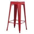 ΣΚΑΜΠΟ BAR ΜΕΤΑΛΛΙΚΟ MELITA ΣΕ ΚΟΚΚΙΝΟ HM8642.04 43x43x78Y εκ.