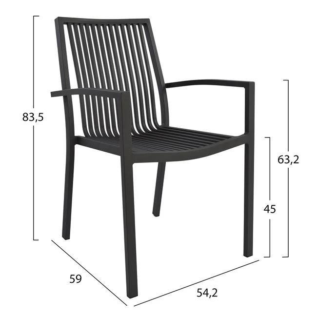 ΠΟΛΥΘΡΟΝΑ ΑΛΟΥΜΙΝΙΟΥ QUILLA ΓΚΡΙ HM5130.02 54,2x59x83,5Υεκ.