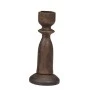 WOODEN CANDLEHOLDER D8X13CM