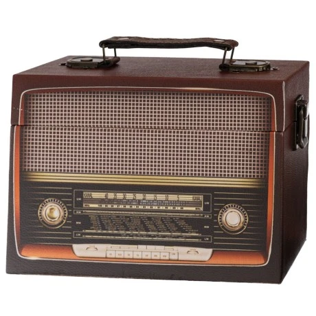DECO PU BOX RADIO 20X9Χ14CM