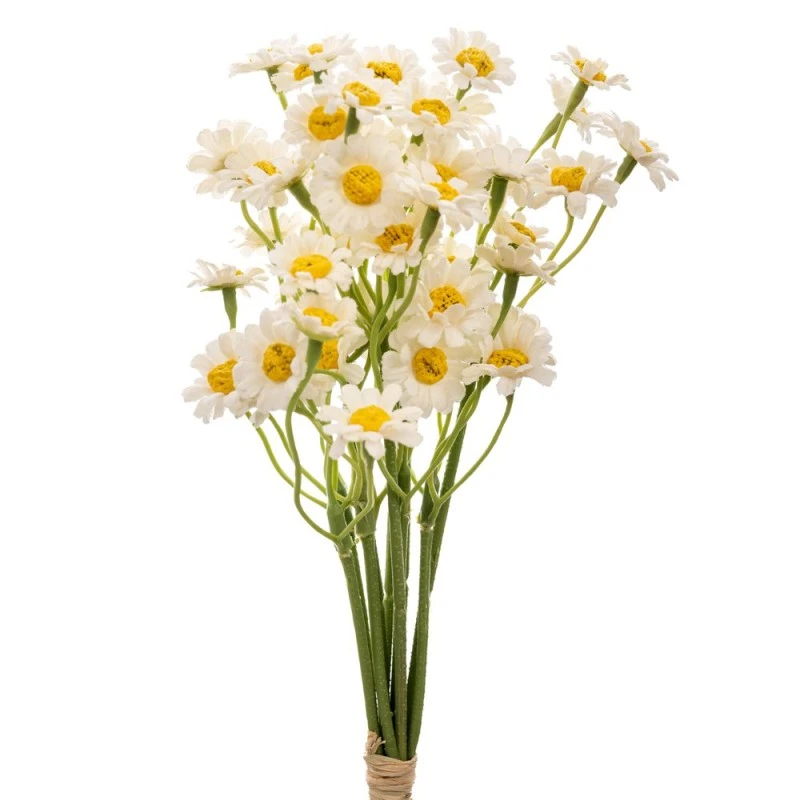ARTIFICIAL WHITE DAISY BOUQUET