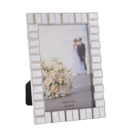 CRΘME METAL FRAME WITH IVORY 10X15CM