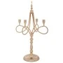 
GOLD METAL 4-TIER CANDLEHOLDER WITH INTENSE DESIGN 32X32X53CM