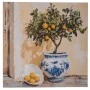 PLANT PAINTING ON PRINTED CANVAS 60X60CM
