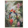 COLORFUL PARROT OIL PAINTING WITH GOLD FRAME ON PRINTED CANVAS 80X120CM