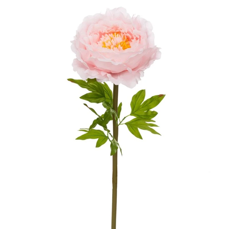 ARTIFICIAL GIANT STEM LIGHT PINK PEONY 38X38X115CM