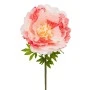 ARTIFICIAL GIANT STEMS RED  CREAM PEONY IN ROUND BASE 60X60X140CM