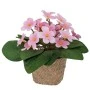PINK FLOWERS 17CM IN SEAGRASS POT 9X7