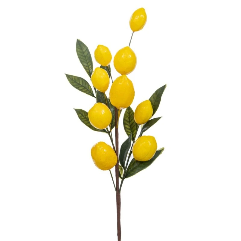 ARTIFICIAL STEM WITH YELLOW LEMONS