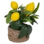 SMALL POT WITH FAUX LEMONS