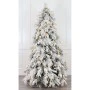 CHRISTMAS TREE PRE LIT SNOWY WONDERLAND 240CM WITH 450 LED WARM WHITE LIGHTS 8 FUNCTIONS