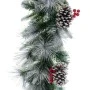 XMAS SNOWY GARLAND 270CM WITH PINECONES AND BERRYS