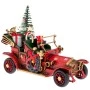 XMAS METAL RETRO CAR 16X6X10CM