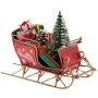 XMAS METAL SLEIGH WITH GIFTS 16X8X13CM