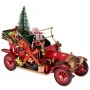 XMAS METAL RETRO CAR 30X12X21CM