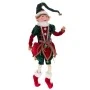 XMAS GREEN RED COLOR CHECKERED ELF 50CM