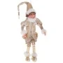 XMAS FABRIC ELF IN GOLD COLOR 30CM