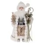 XMAS SANTA CLAUS IN MINT GREEN COLOR HOLDING A TREE