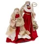 XMAS HOLY FAMILY FIGURINES 30CM IN RED COLOR