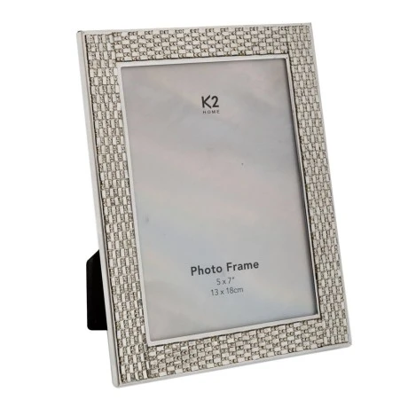 SILVER METAL PHOTO FRAME 13X18 CM