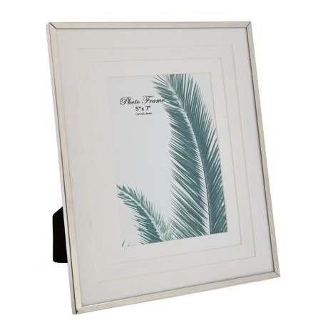 SILVER METAL PHOTO FRAME 13X18 CM