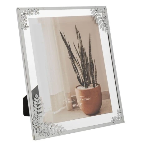 SILVER METAL PHOTO FRAME 15X20 CM