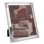 SILVER METAL PHOTO FRAME 20X25 CM