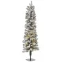 ΔΕΝΔΡΟ PRE-LIT SNOW PENCIL Φ45Χ150ΕΚ ΜΕ 140 ΛΕΥΚΑ ΛΑΜΠΑΚΙΑ